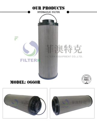 EL ELEMENTO de filtro de aceite hidráulico de reemplazo 0660R050W-B6 Filtro Hydac